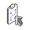 Easy planning icon
