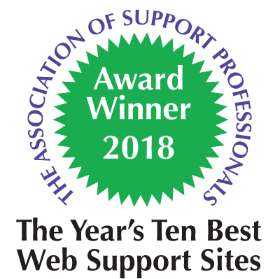 Die zehn besten Web-Support-Sites des Jahres '