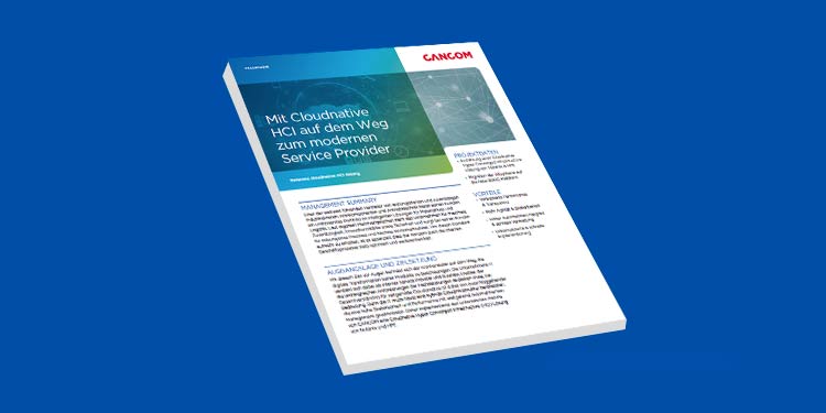 Mit Cloudnative HCI auf dem Weg zum modernen Service Provider