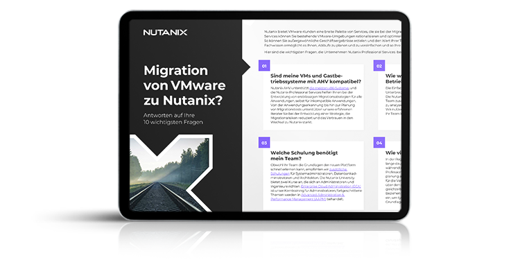 Migration von VMware zu Nutanix?