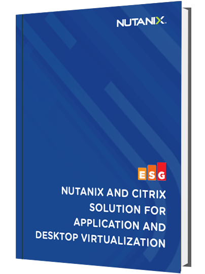 NutanixハイパーコンバージドインフラストラクチャーにおけるCitrix XenappおよびXendesktop
