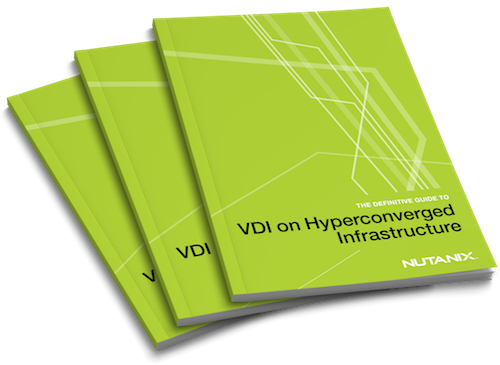 Le VDI sur l'infrastructure hyperconvergée