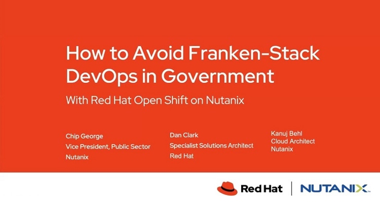 Avoid Franken-stack DevOps with Red Hat Openshift on Nutanix