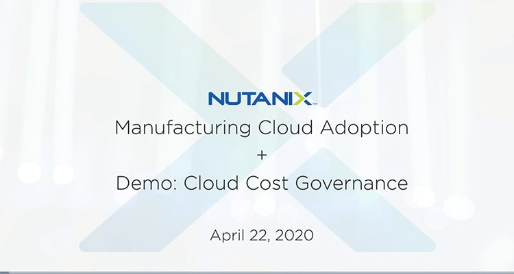 The Next Wave of Manufacturing Global Enterprise Cloud Deployments