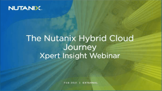 Technology Deep Dive between Industry-Leading Offerings: Nutanix vs VMC