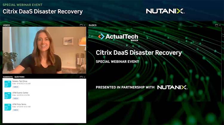 Citrix DaaS Disaster Recovery with Nutanix