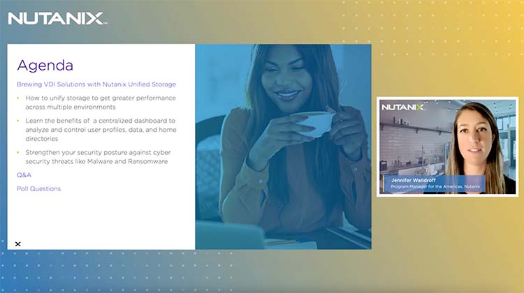 Brewing Secure VDI Solutions with Nutanix Unified Storage