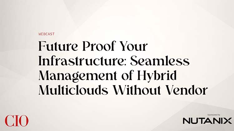 Future Proof Your Infrastructure