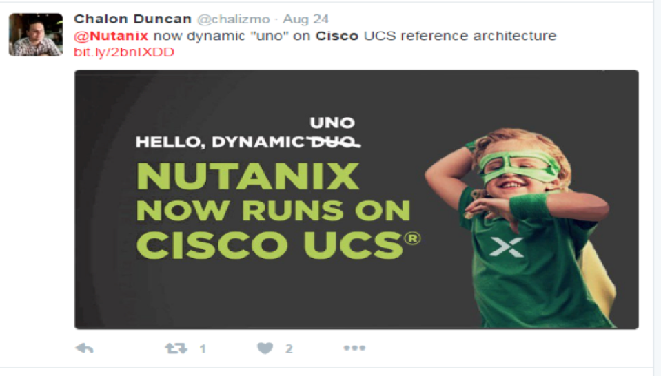 Nutanix on Cisco