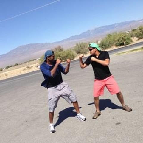 Karthik and a friend visit Death Valley