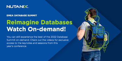 Reimagine databases on-demand summit