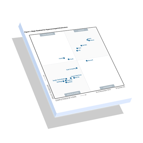 Nutanix Once Again (and Again) Named a Leader in Gartner Magic Quadrant for Hyperconverged Infrastructure