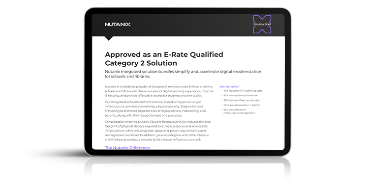 Approved as an E-Rate Qualified Category 2 Solution