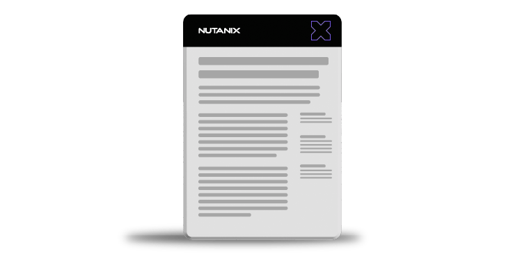 Nutanix on OVHcloud Solutions