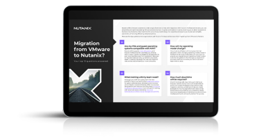 migration from VMware to Nutanix