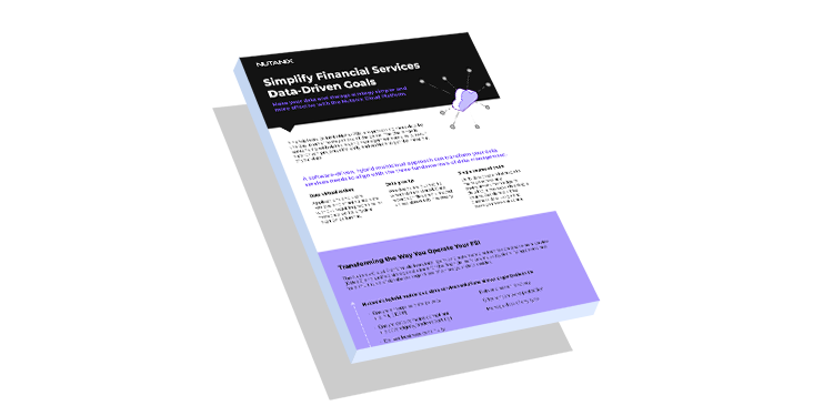 Simplify Financial Services Data-Driven Goals