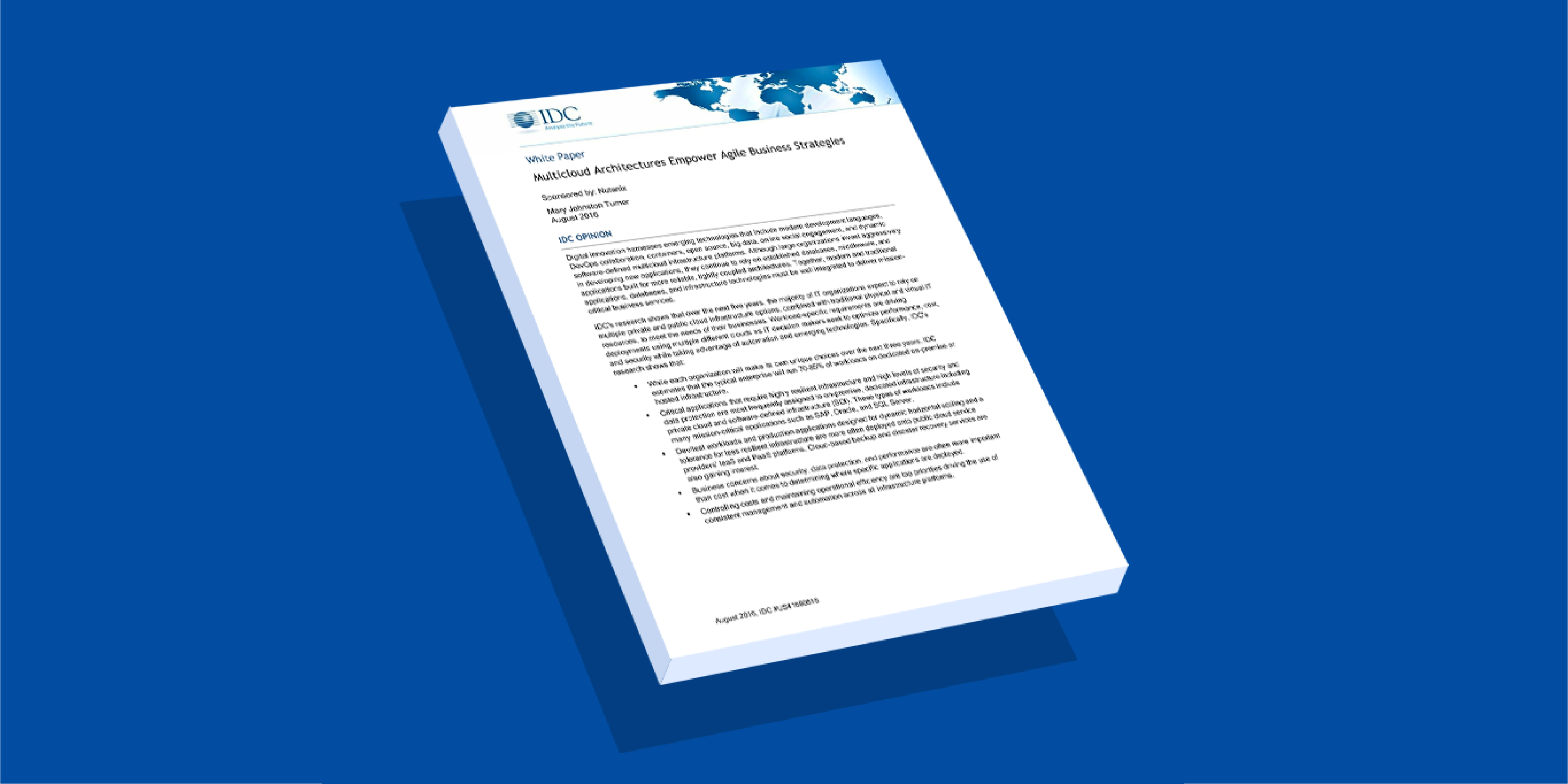 Datacenter Transformation From Infrastructure Silos to Multicloud