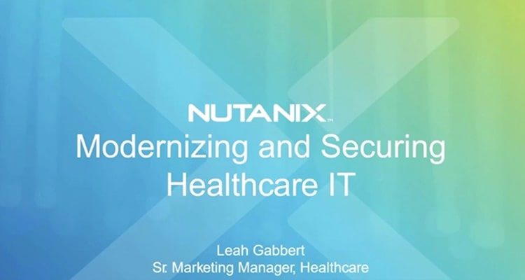 Healthcare organizations around the world are facing digital transformation pressures daily. Join us on this webinar to learn how the Nutanix platform is helping healthcare organizations reduce friction and simplify their clinical and operational workloads.