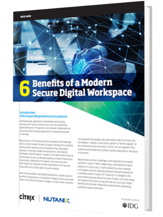 6 Benefits of a Modern Secure Digital Workplace