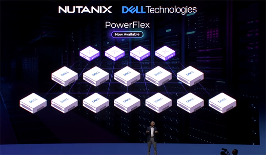 Nutanix  による Dell PowerFlex のサポートを発表