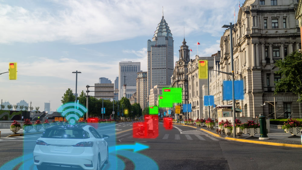 IOT smart city autonomous car